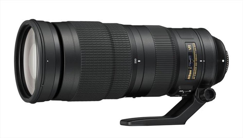 "NIKON - 200-500mm f/5.6E ED VR AF-S Nikkor - Black"