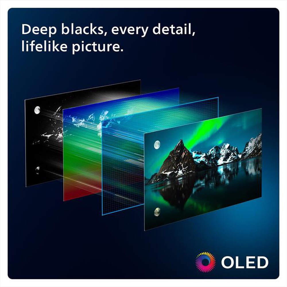 "PHILIPS - Smart TV OLED UHD 4K 55\" 55OLED819/12-Black"