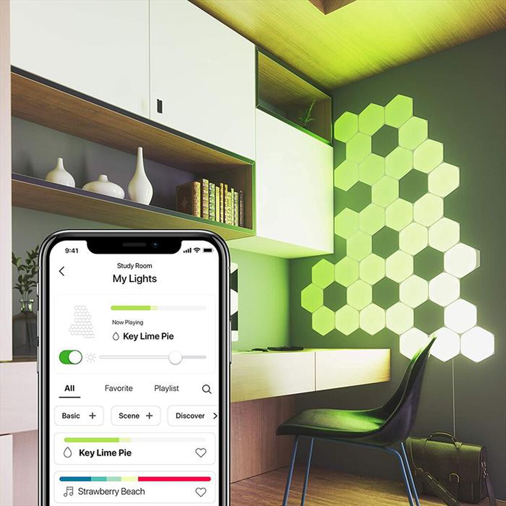 Immagine del prodotto NANOLEAF - SHAPES EXAGON 8 PANNELLI