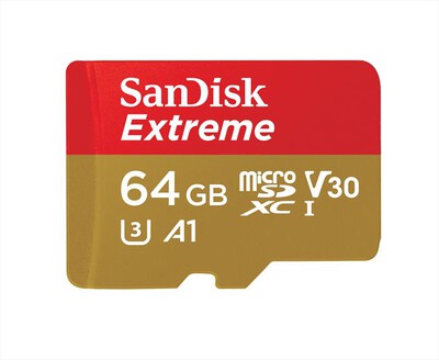 SANDISK - MICROSDHC EXTREME 64GB A2 FINO A 160MB/S