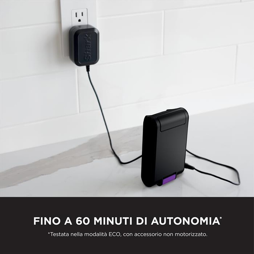 "SHARK - Scopa elettrica DETECT CON AUTOSVUOMENTO IW3612EU-Bianco"