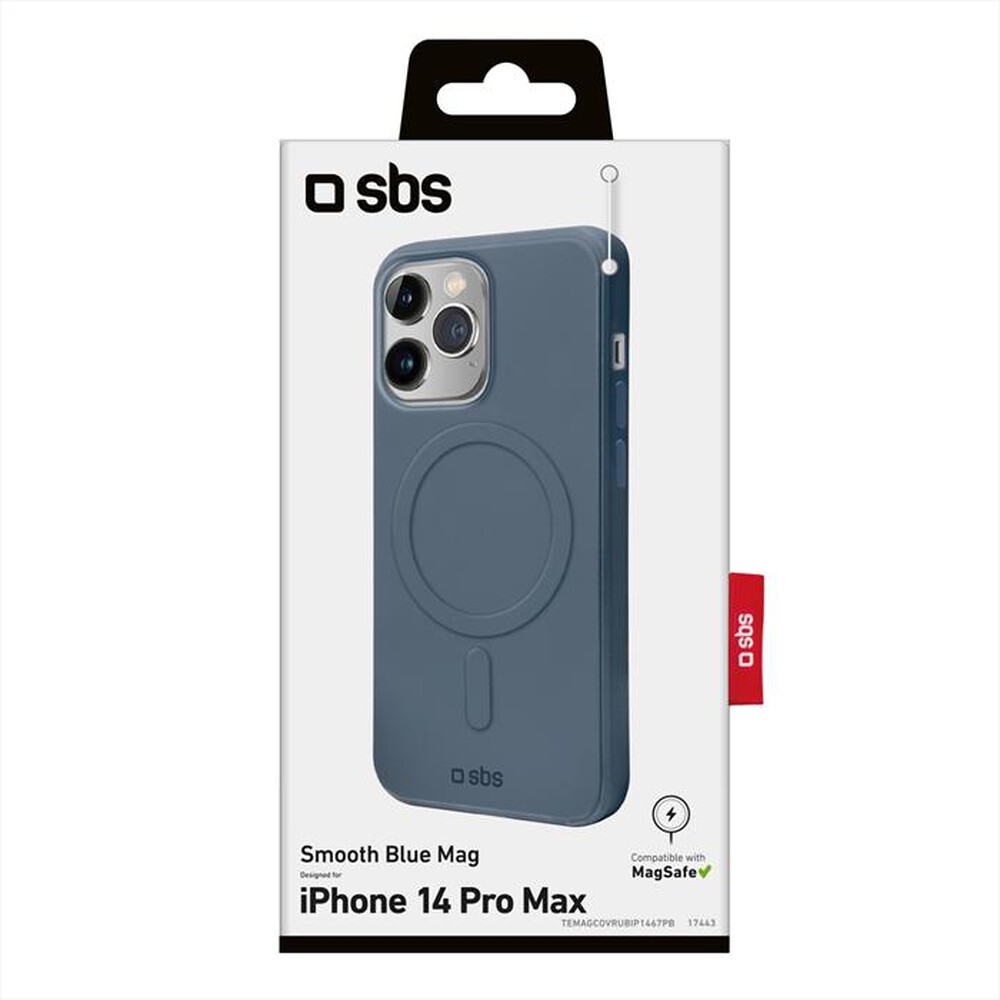 "SBS - Cover TEMAGCOVRUBIP1467PB per iPhone 14  Pro Max-Blu"