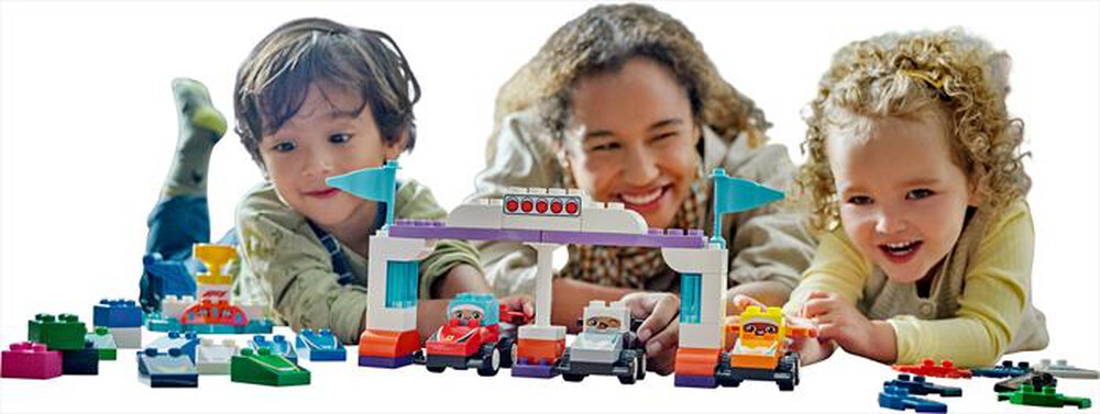 Immagine del prodotto LEGO - DUPLO Town Auto da corsa e piloti Team F1® 10445