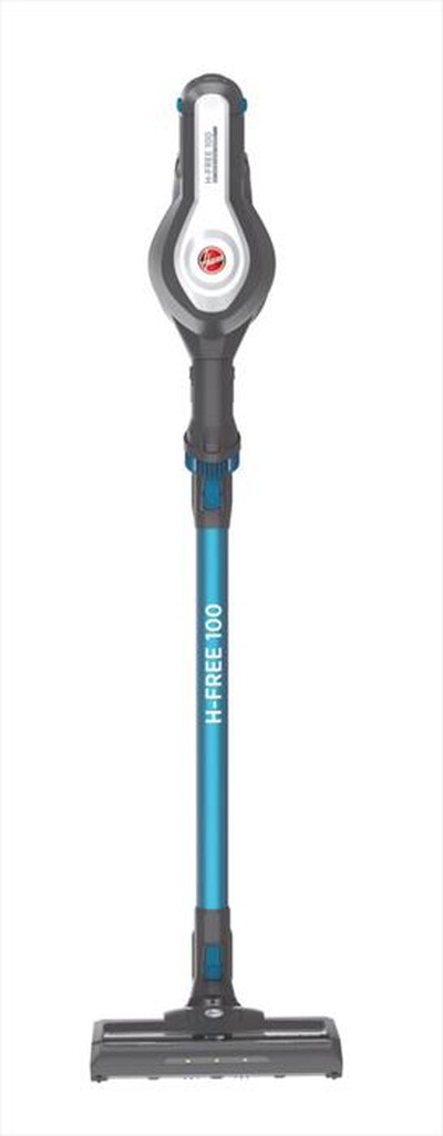 HOOVER - Scopa elettrica HF122CAR 011-Blu, Titanio