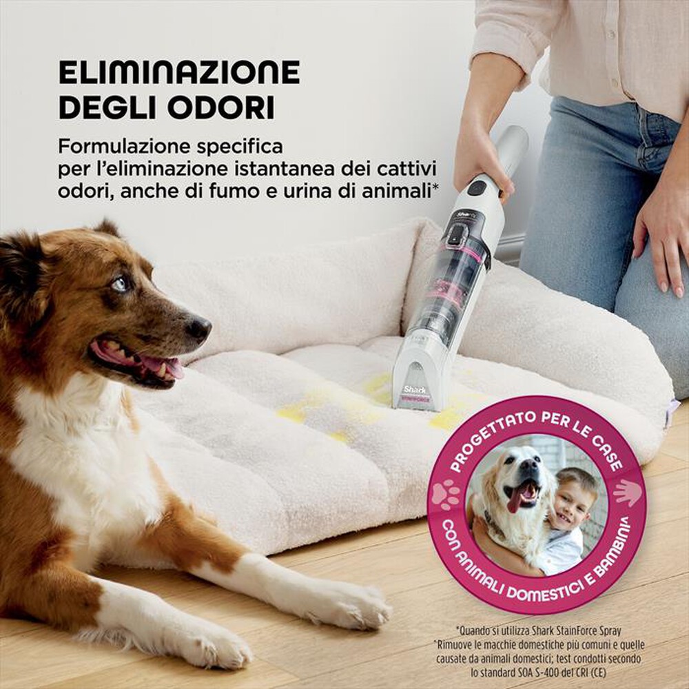 Immagine del prodotto SHARK - Smacchiatore senza filo STAINFORCE SPOT CLEANER-Bianco