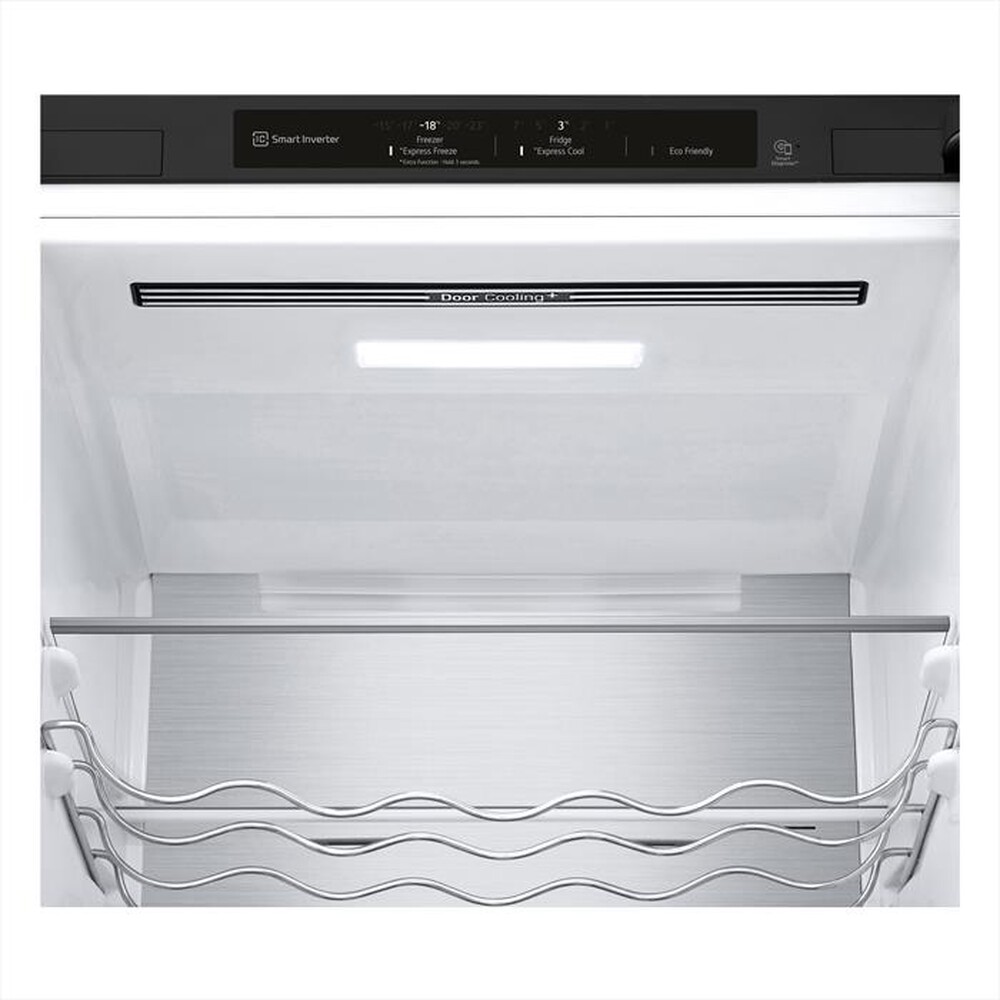 "LG - Frigorifero combinato GBB72MCVGN Classe D 384L-Nero"