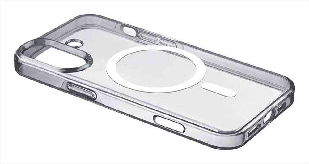 "CELLULARLINE - Cover case GLOSS MAG per iPhone16 Plus-Transparent"