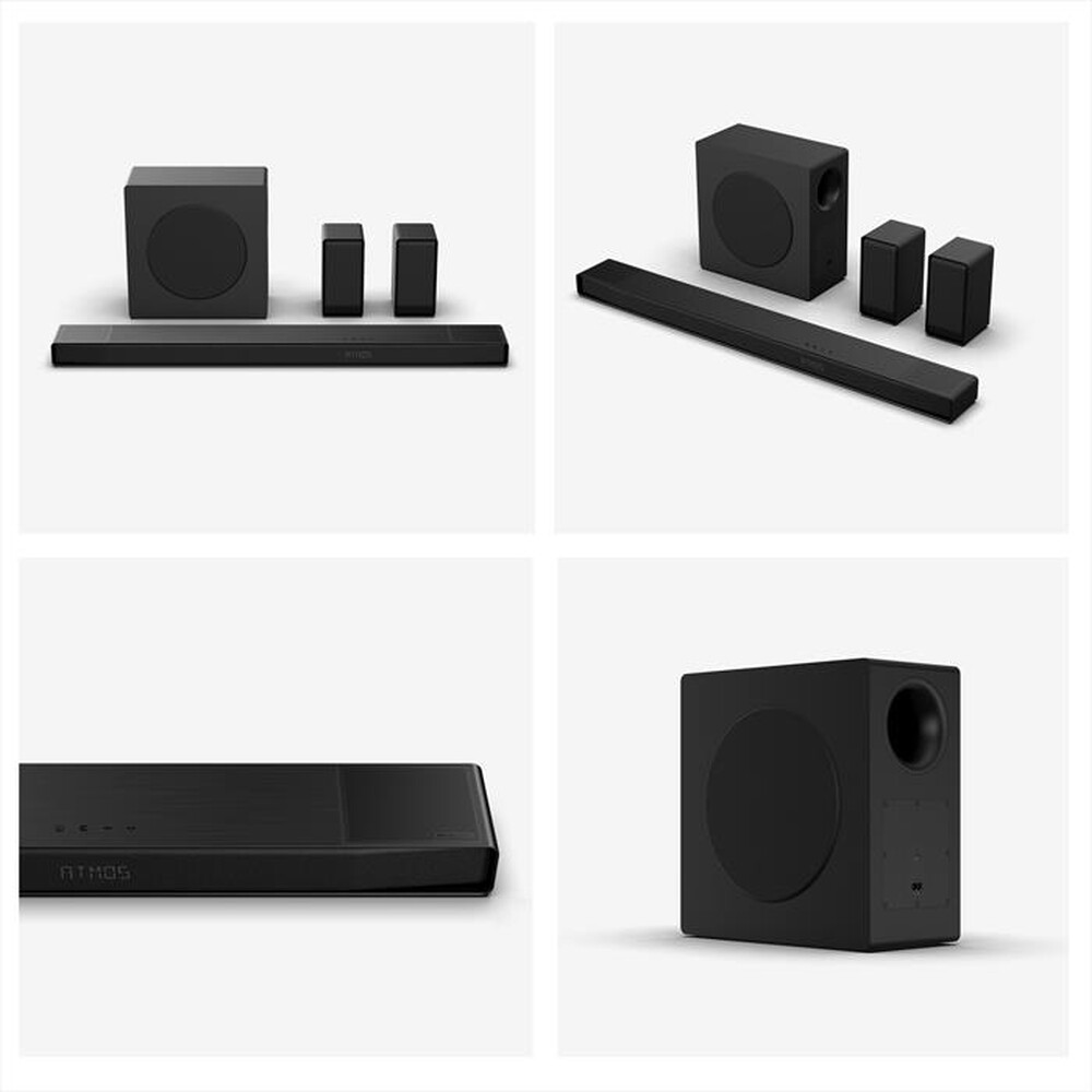 Immagine del prodotto HISENSE - Soundbar 600W + Subwoofer 280W AX5140Q-NERO