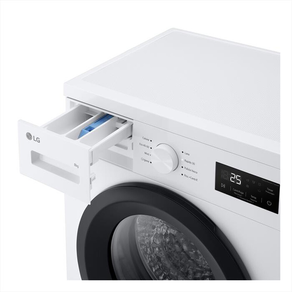 Immagine del prodotto LG - Lavatrice F4NA10S8NWK SERIE A1 8 Kg Classe A-White