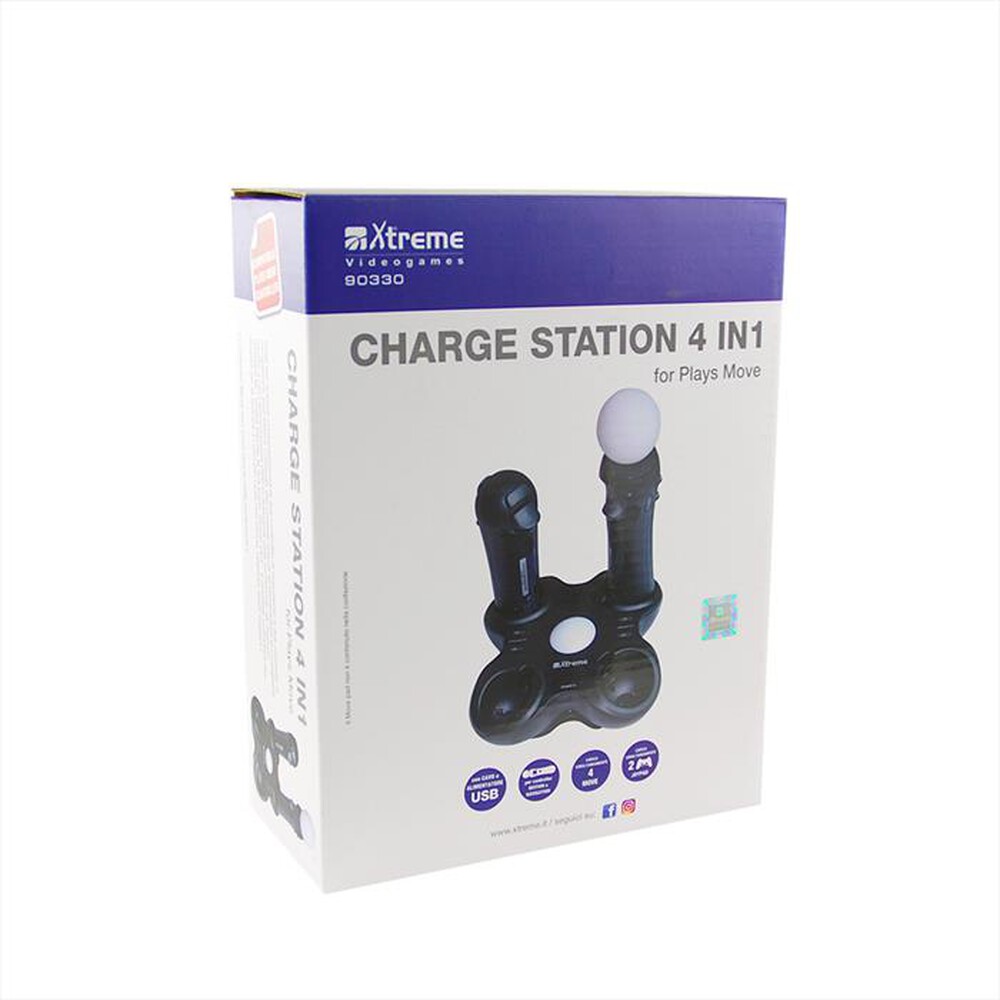 "XTREME - 90330 - VR MOVE Charge Station 4 in 1"