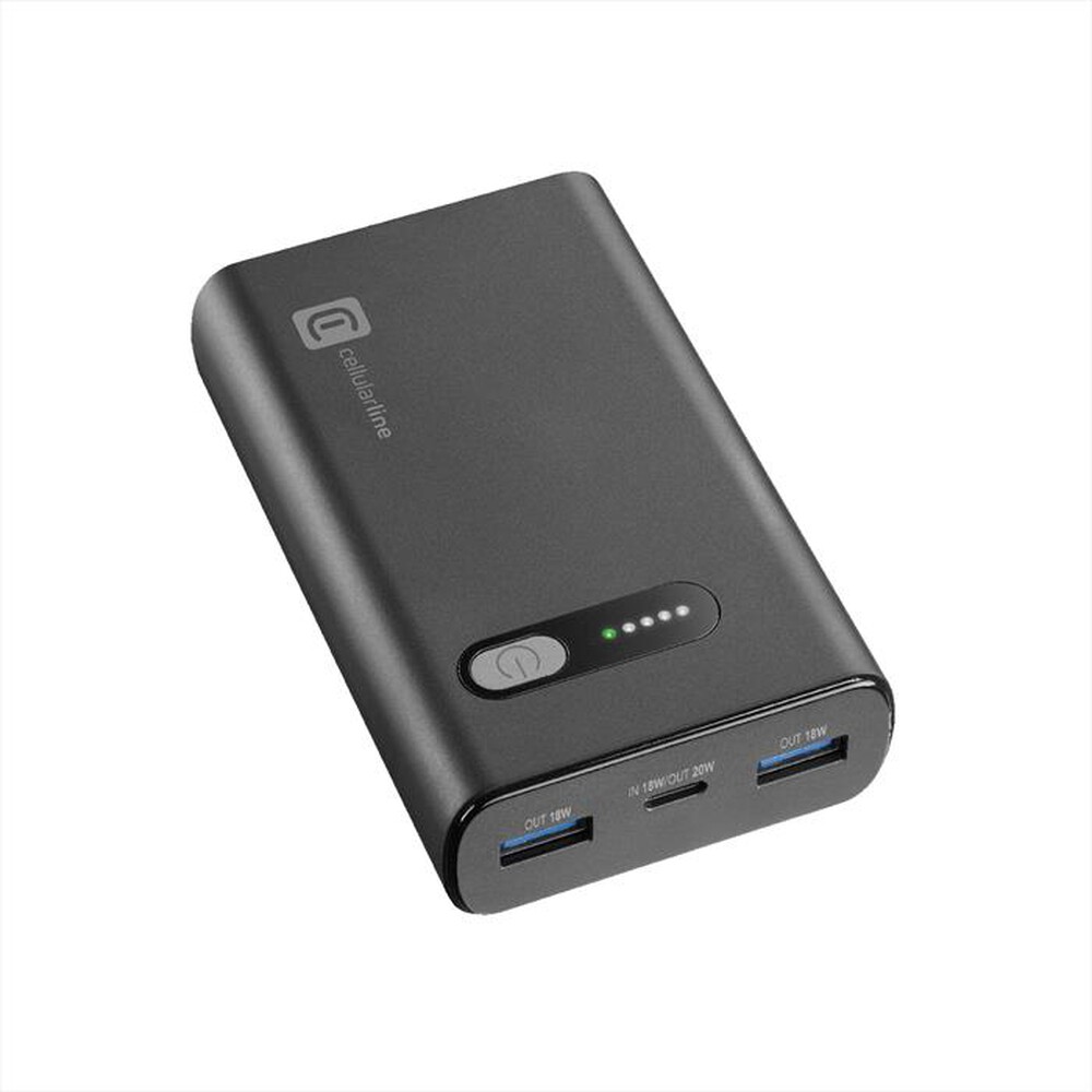 Immagine del prodotto CELLULARLINE - Caricabatterie Portatile PBFAST01PD10000K-Nero