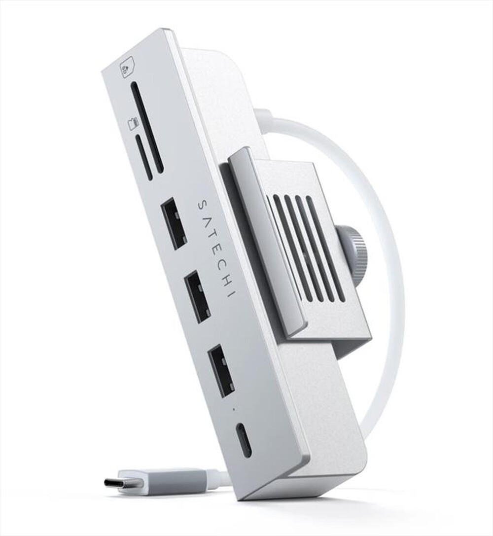 Immagine del prodotto SATECHI - HUB USB-C CON MORSETTO PER IMAC 24-Space Gray