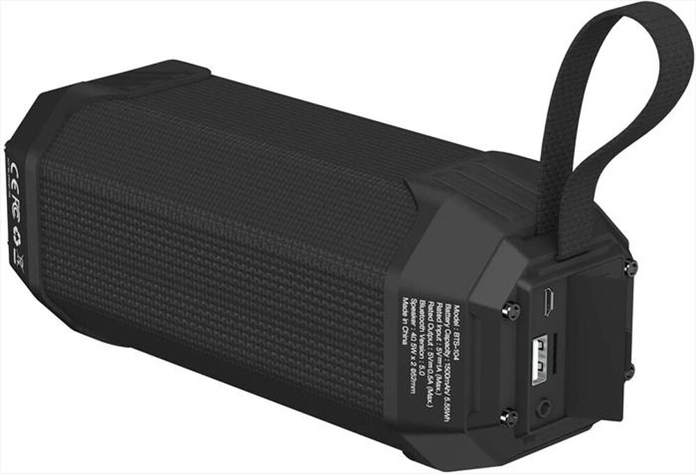 "ENERGIZER - BST104 SPEAKER PORTATILE BLUETOOTH-NERO"