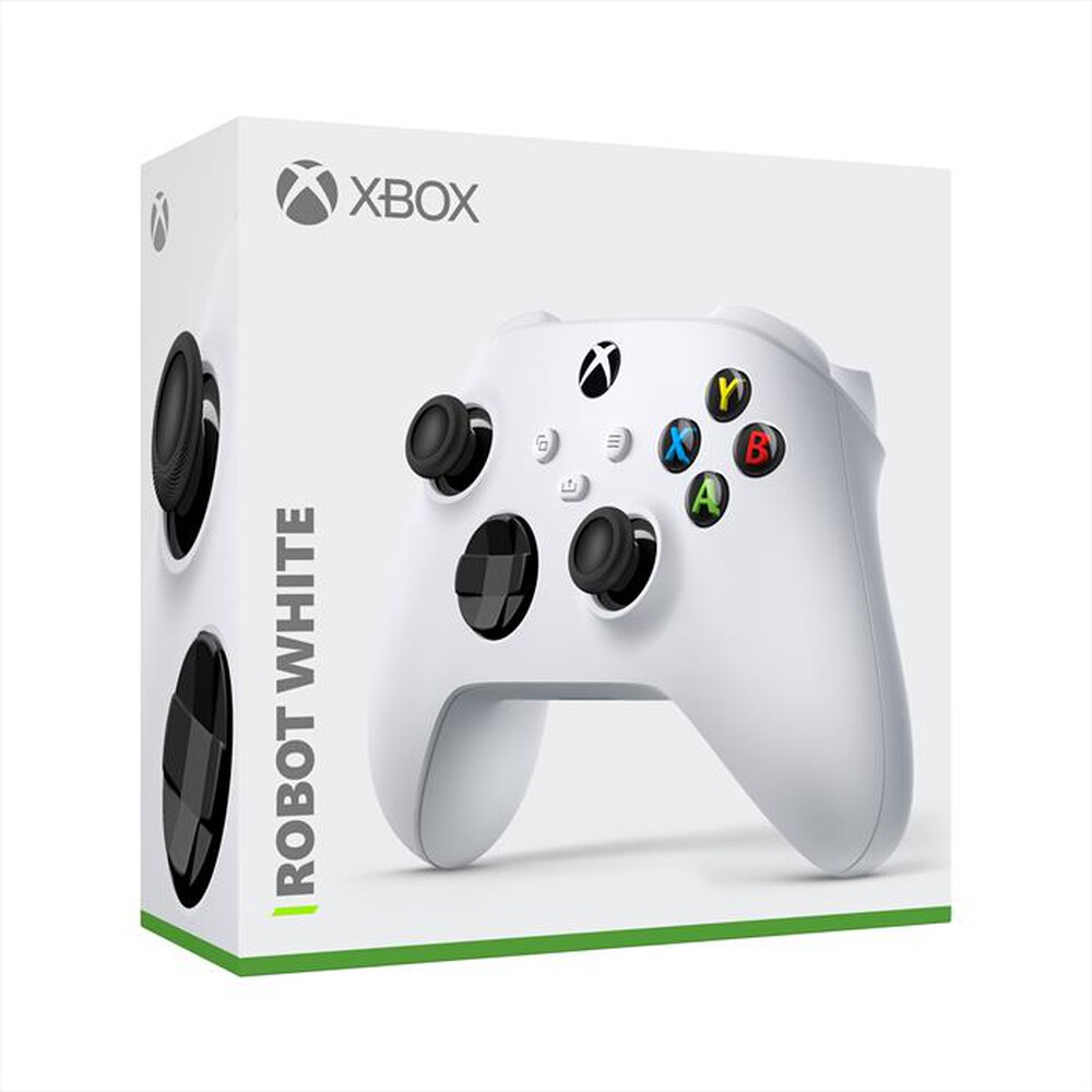 "MICROSOFT - XBOX CONTROLLER BIANCO-White robot"