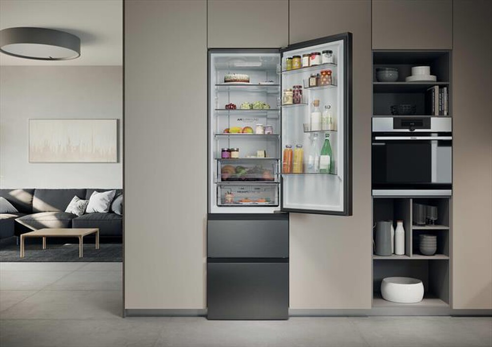 Immagine del prodotto HAIER - Frigorifero Combinato 414L HTR3620CNMG Classe C-Argento