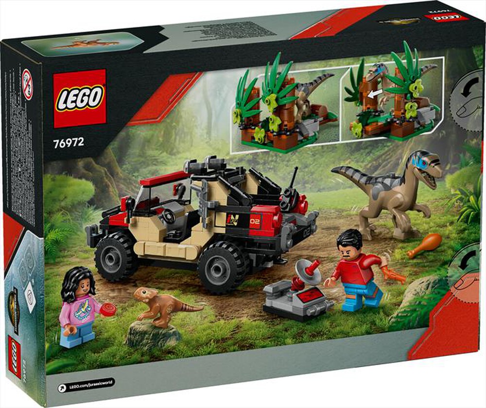 Immagine del prodotto LEGO - JURASSIC WORLD Fuga da Raptor su fuoristrada 76972