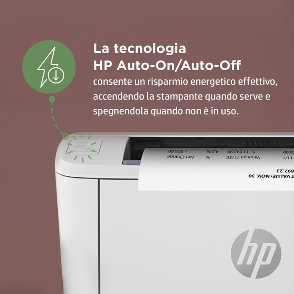 "HP - Stampante LASERJET M110W-Bianca"