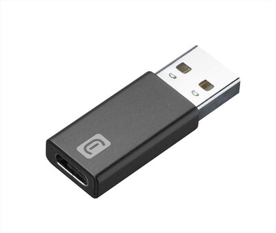 CELLULARLINE - USBCADAPTERTOUSBK Adattatore da USB-C a USB-Nero