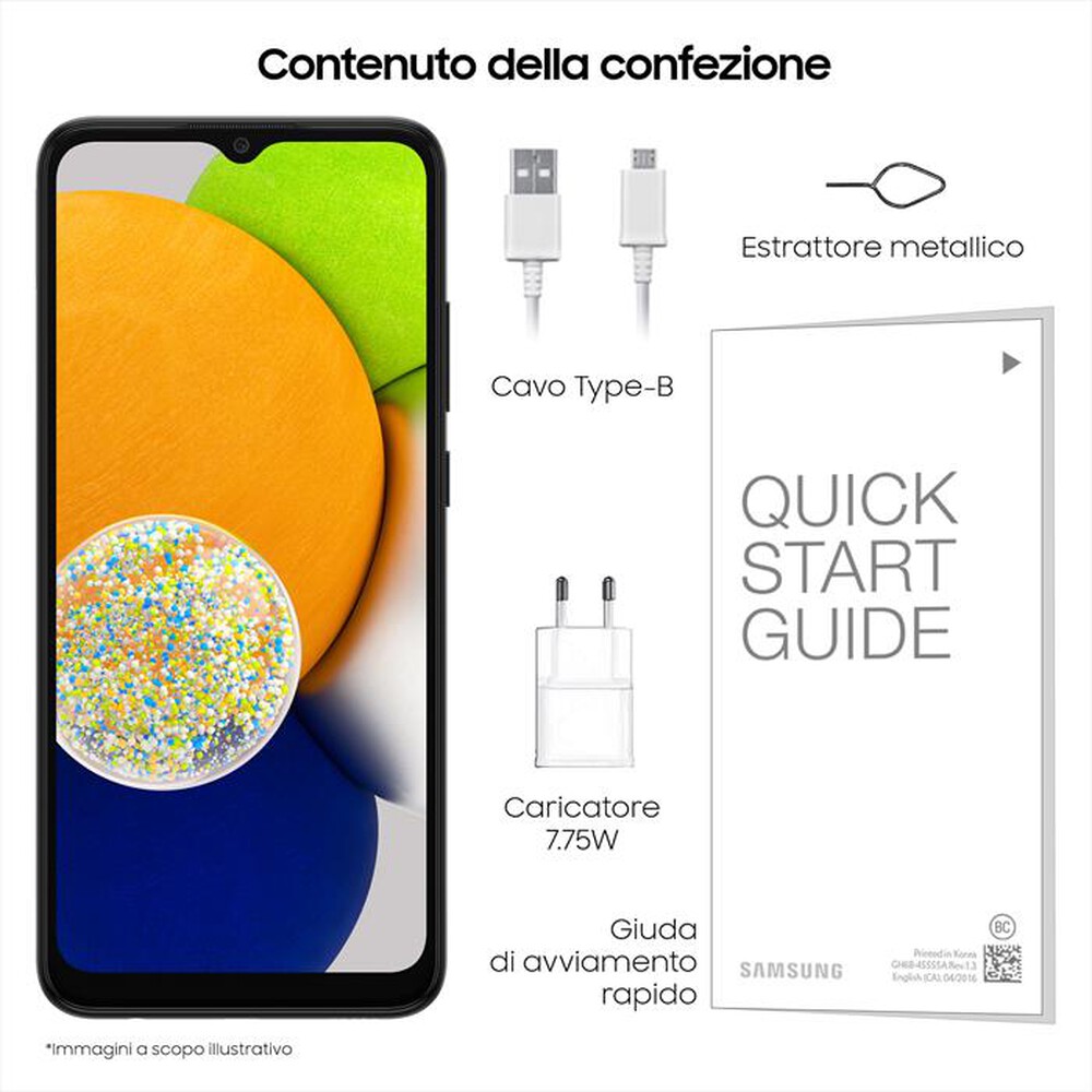 Immagine del prodotto SAMSUNG - GALAXY A03-Black