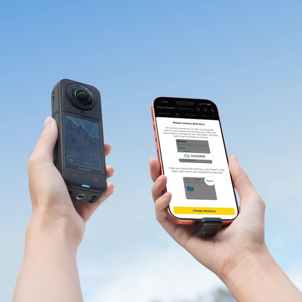 Immagine del prodotto INSTA360 - SSD portatile USB-C da 512 GB-Nero
