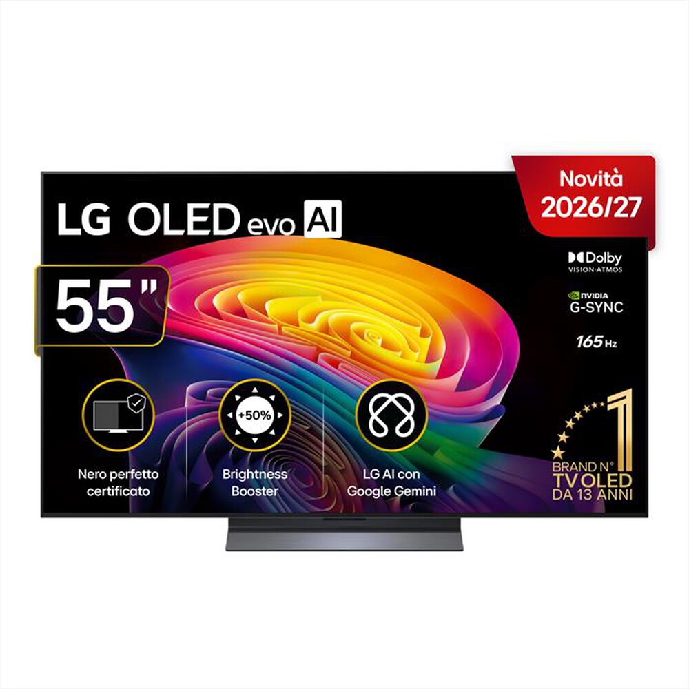 Immagine del prodotto LG - Smart TV OLED 4K Evo AI 55" C6 PRO OLED55C66LB-Charcoal Black