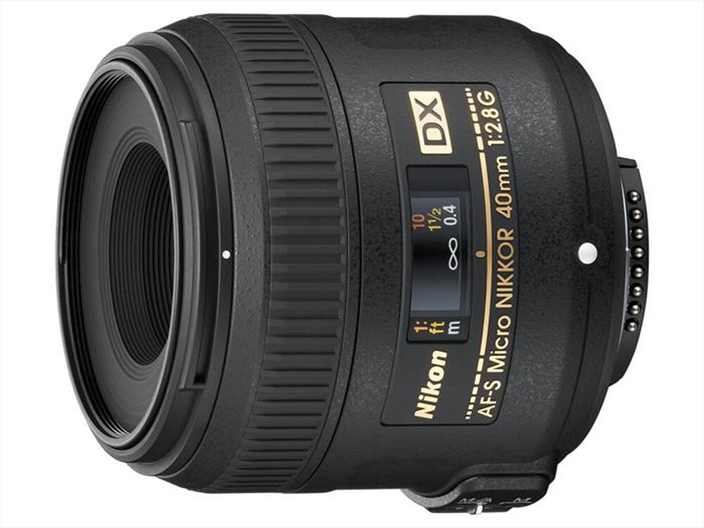 "NIKON - AF-S DX Micro NIKKOR 40 mm f/2.8G-Black"