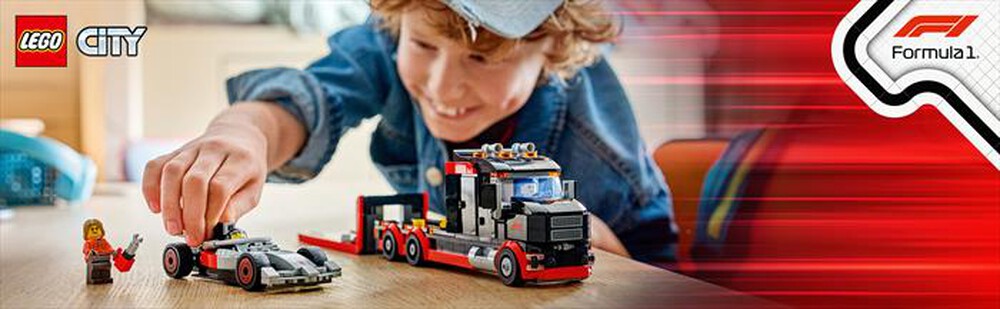 Immagine del prodotto LEGO - CITY Display Truck F1 con auto Audi F1 - 60493