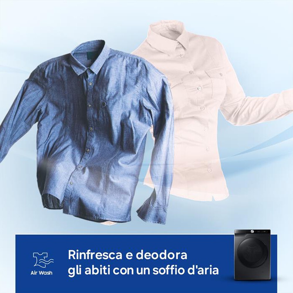 Immagine del prodotto SAMSUNG - Lavasciuga WD90DG6G94BBU3 9/5KG Classe A-nera con obl&ograve; e display nero