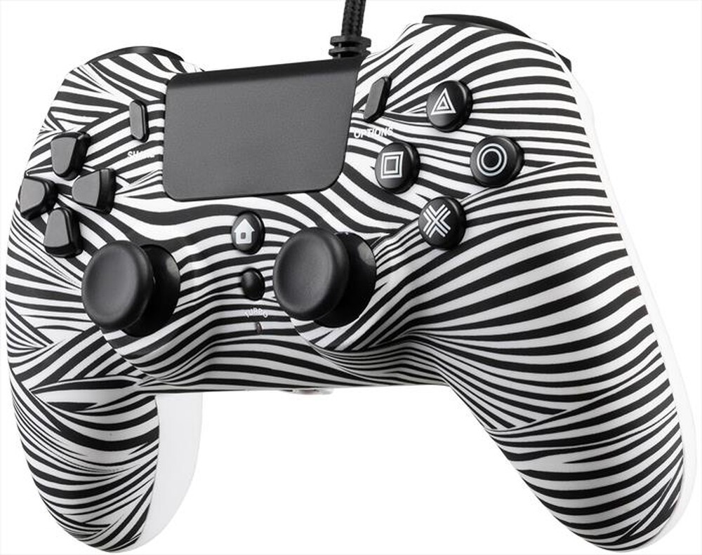 "QUBICK - WIRED CONTROLLER  2.0-Nero/Bianco"