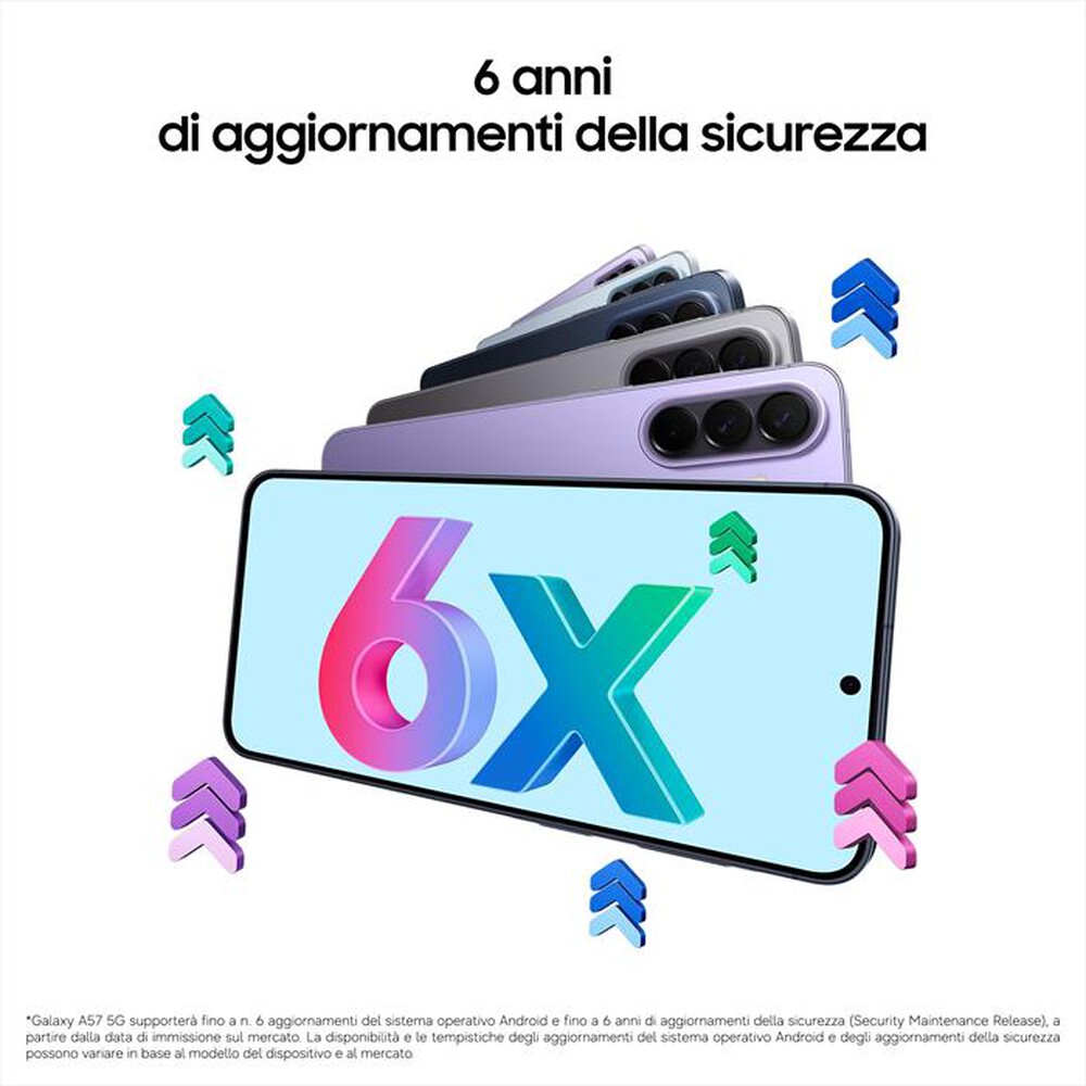 Immagine del prodotto SAMSUNG - Smartphone Galaxy A57 5G 128GB-Awesome Icyblue