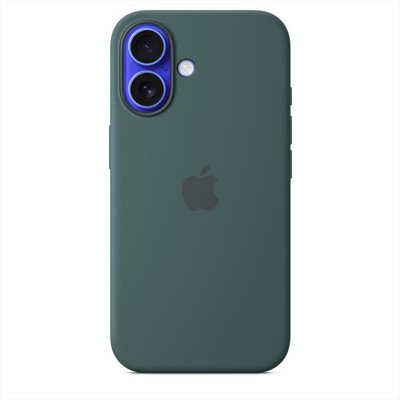 APPLE - Custodia MagSafe in silicone per iPhone 16-Verde lago