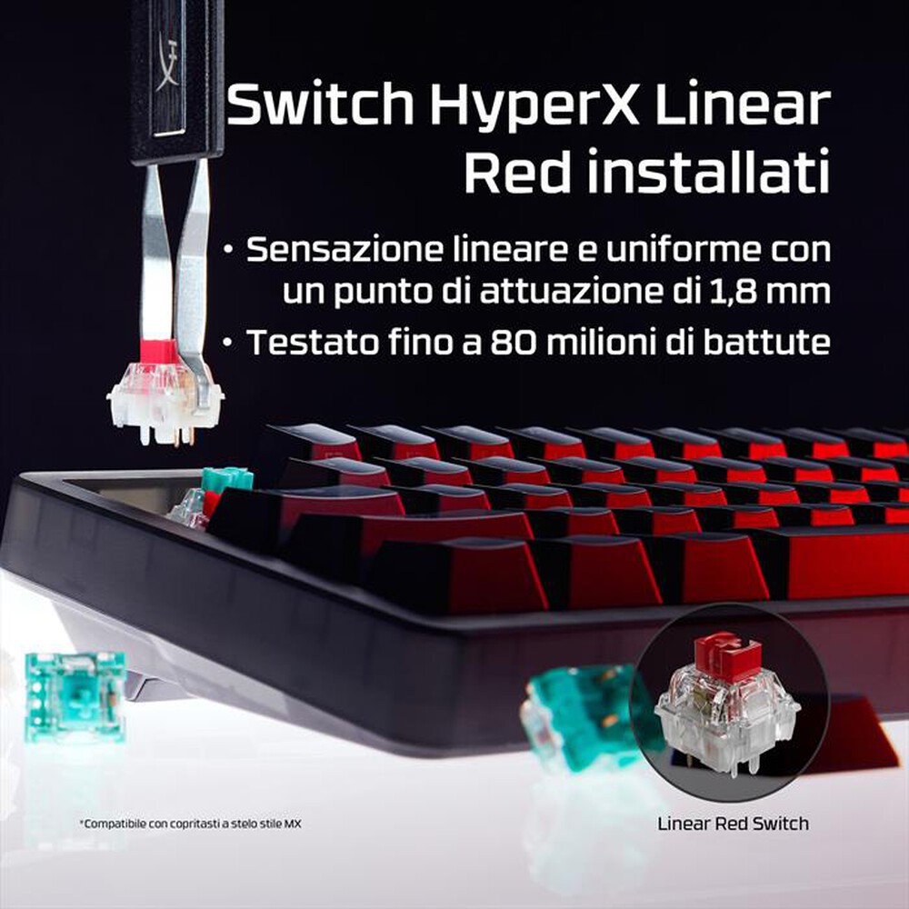 Immagine del prodotto HYPERX - Tastiera Gaming ORIGINS 2 65-Nero