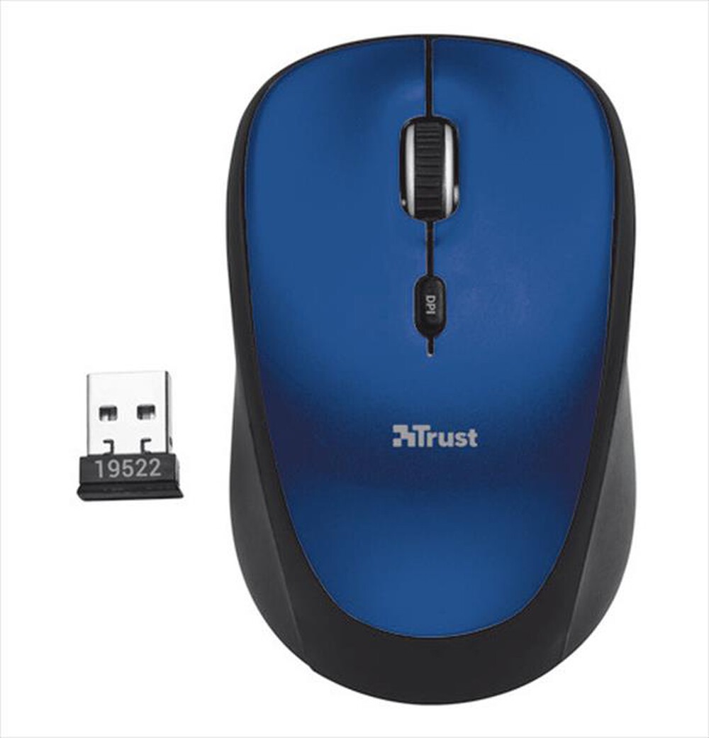 "TRUST - Mouse Wireless 19663-TRS - Blue"
