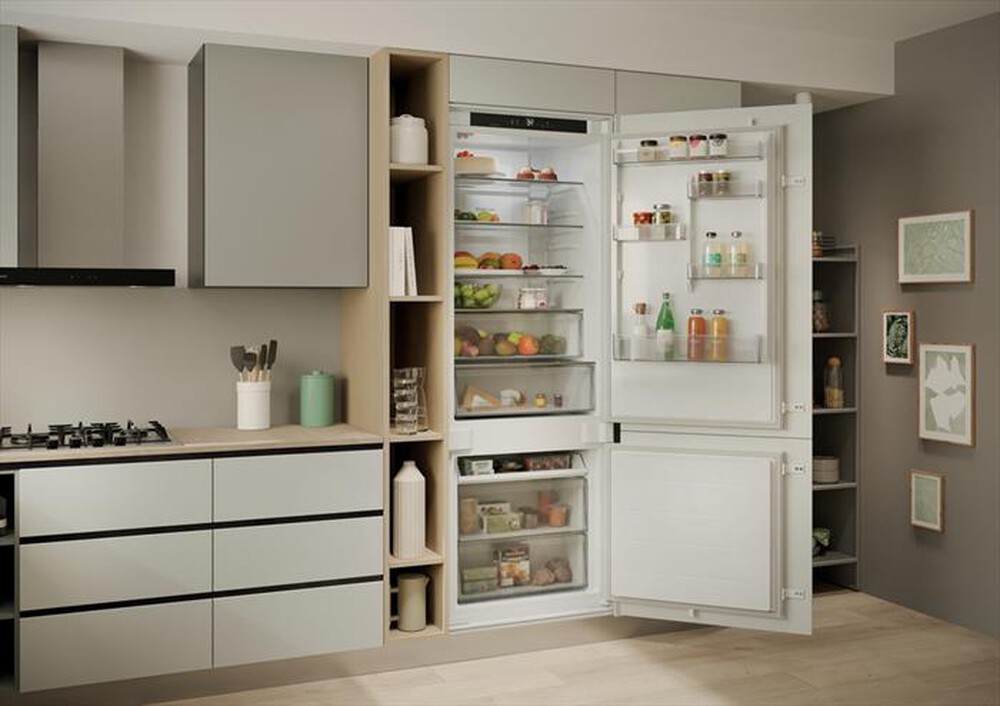Immagine del prodotto CANDY - Frigorifero combinato CNBQT3719EW Classe E 382 lt-Bianco