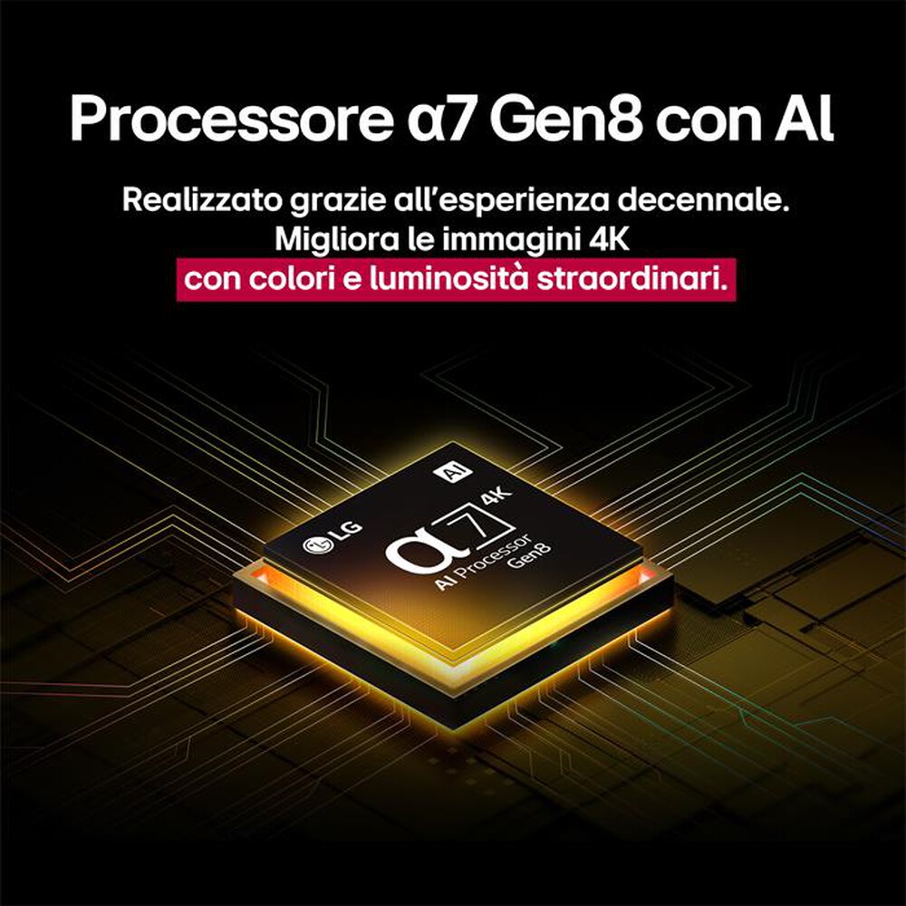Immagine del prodotto LG - Smart TV QNED UHD 4K 55" AI 55QNED70A6A-Nero