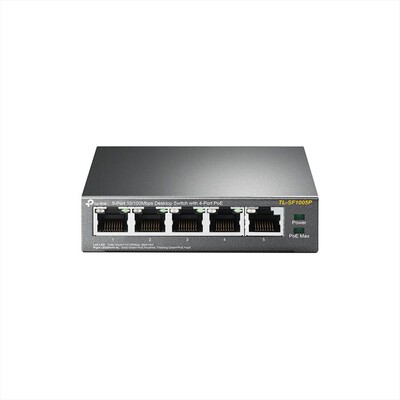TP-LINK - SWITCH DESKTOP 10/100MBIT 5 PORTE, 4 PORTE POE