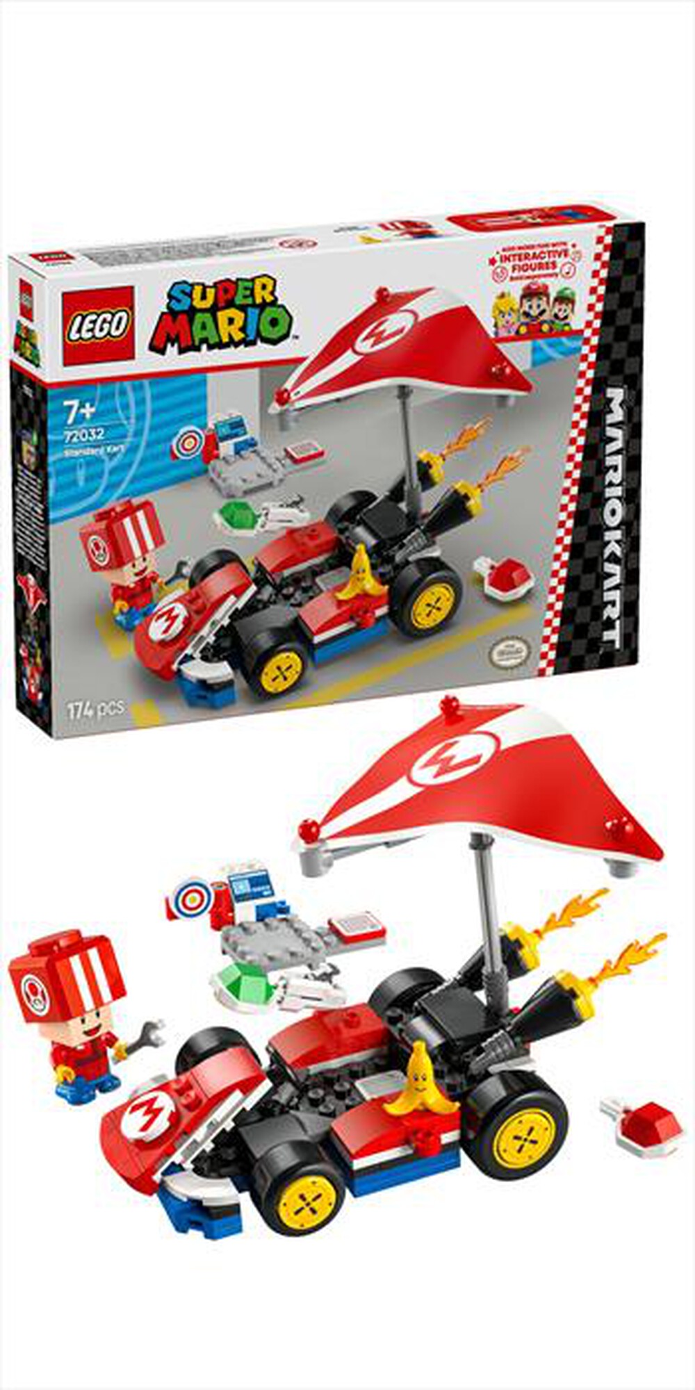 Immagine del prodotto LEGO - SUPER MARIO Mario Kart: Kart standard 72032