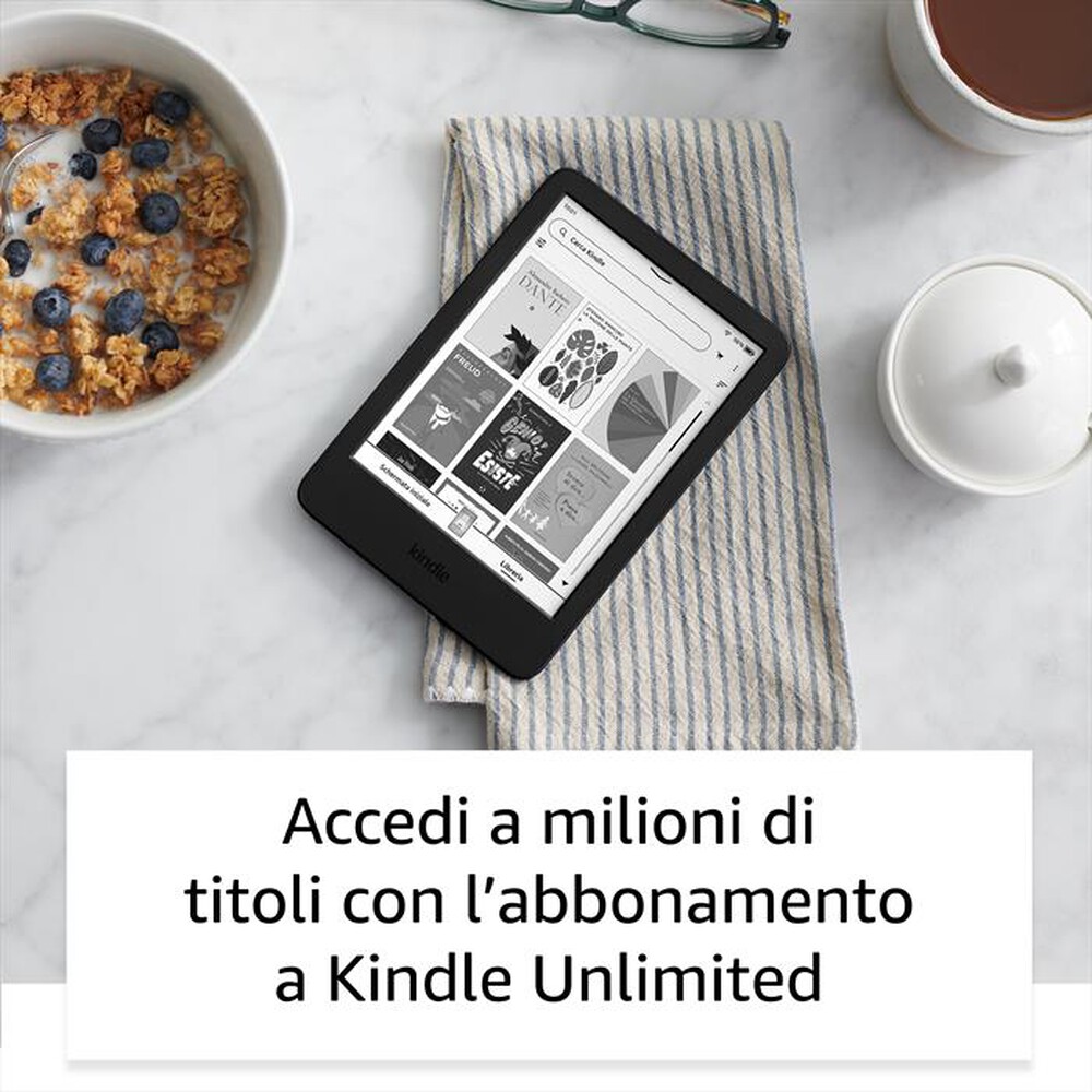 "AMAZON - KINDLE (MODELLO 2022)-Nero"