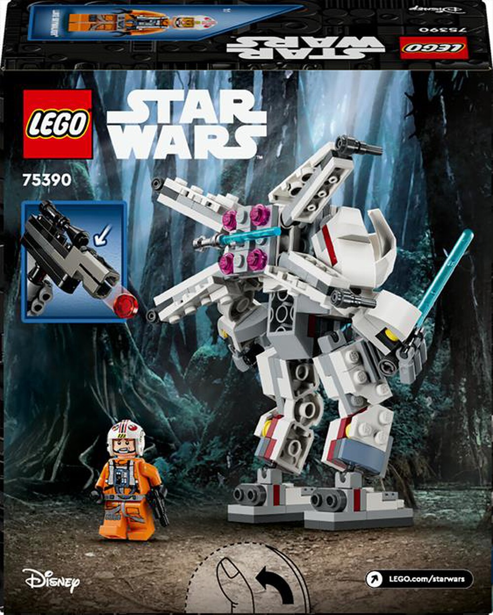 Immagine del prodotto LEGO - STAR WARS Mech X-Wing di Luke Skywalker 75390