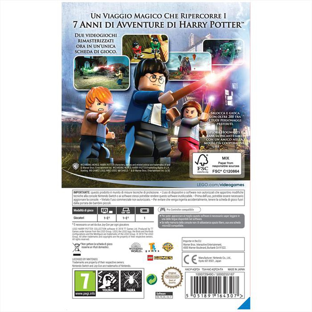 Immagine del prodotto WARNER GAMES - LEGO HARRY POTTER COLLECTION (NS)