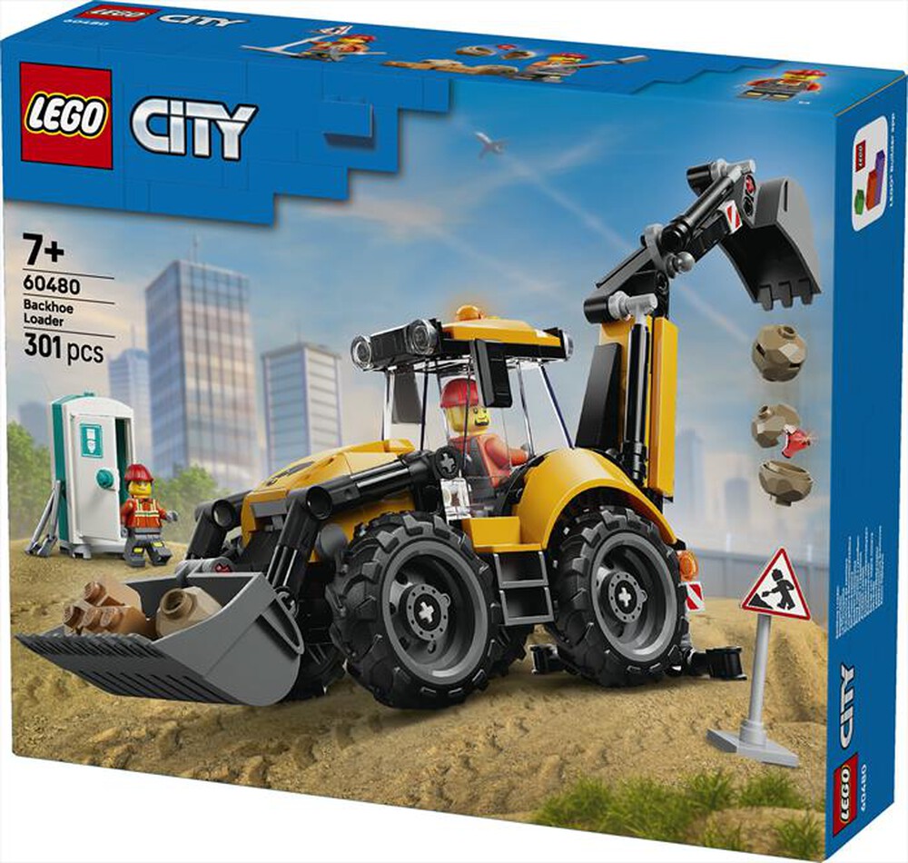Immagine del prodotto LEGO - CITY Scavatrice da cantiere gialla - 60480