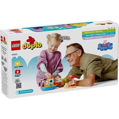 LEGO - VIAGGOO IN BARCA DI PEPPA PIG- 10432-Multicolore
