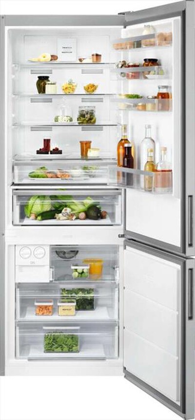 ELECTROLUX - Frigorifero combinato LNT6ME46X3 Classe E 481 lt-Acciao inox antimpronta