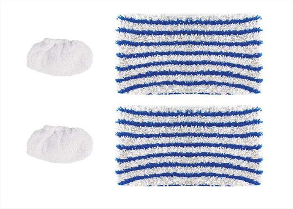 Immagine del prodotto POLTI - Kit 2 Panni + 2 Cuffie Vaporetto 3 Clean