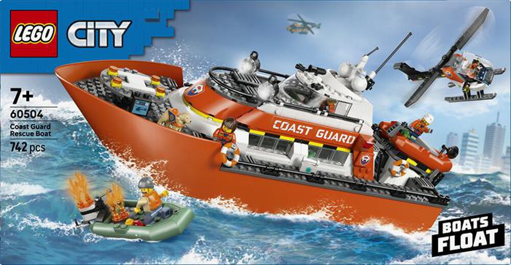 Immagine del prodotto LEGO - CITY Motoscafo di soccorso ed elicottero - 60504