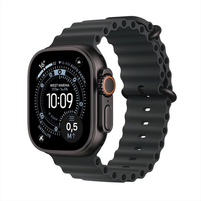 APPLE - Watch Ultra 3 GPS + Cellular 49mm Titanio Nero-Band Ocean