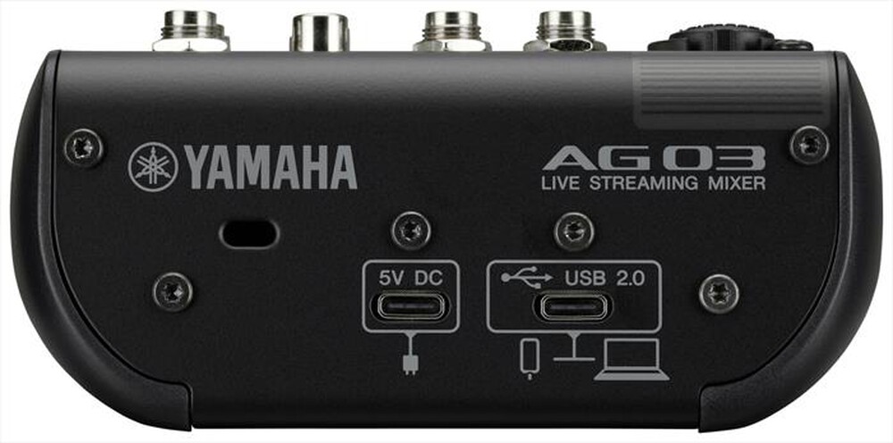 "YAMAHA - Mixer USB 3 canali AG03MK2B-Black"