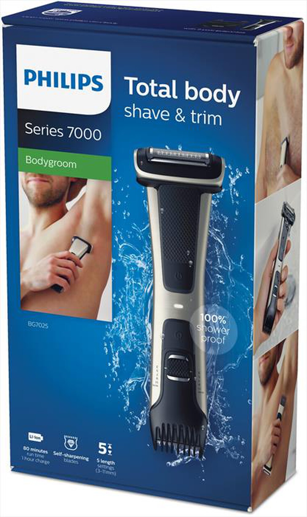 "PHILIPS - BG7025/15-bronzo/nero"