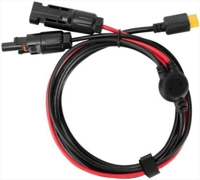 ECOFLOW - CAVO DI RICARICA PER PANNELLI SOLARI 5M-Nero e Rosso