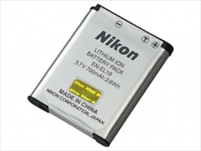 NIKON - EN-EL19-Nero/Argento